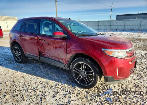 2013 Ford Edge Sel из США, поврежденный, VIN 2FMDK4JC9DBB37627